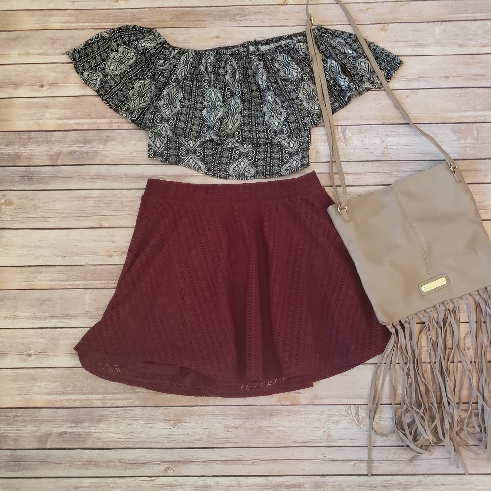 Full Tilt Lace Skirt
